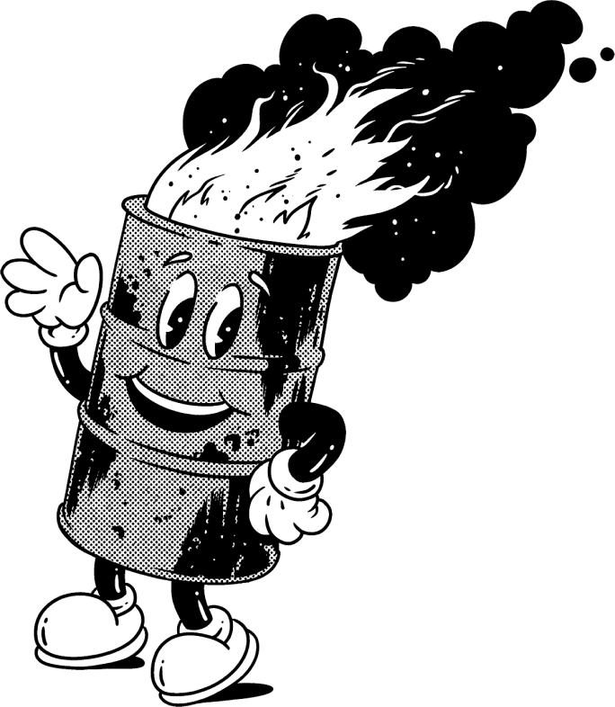 broken light bulb illustration